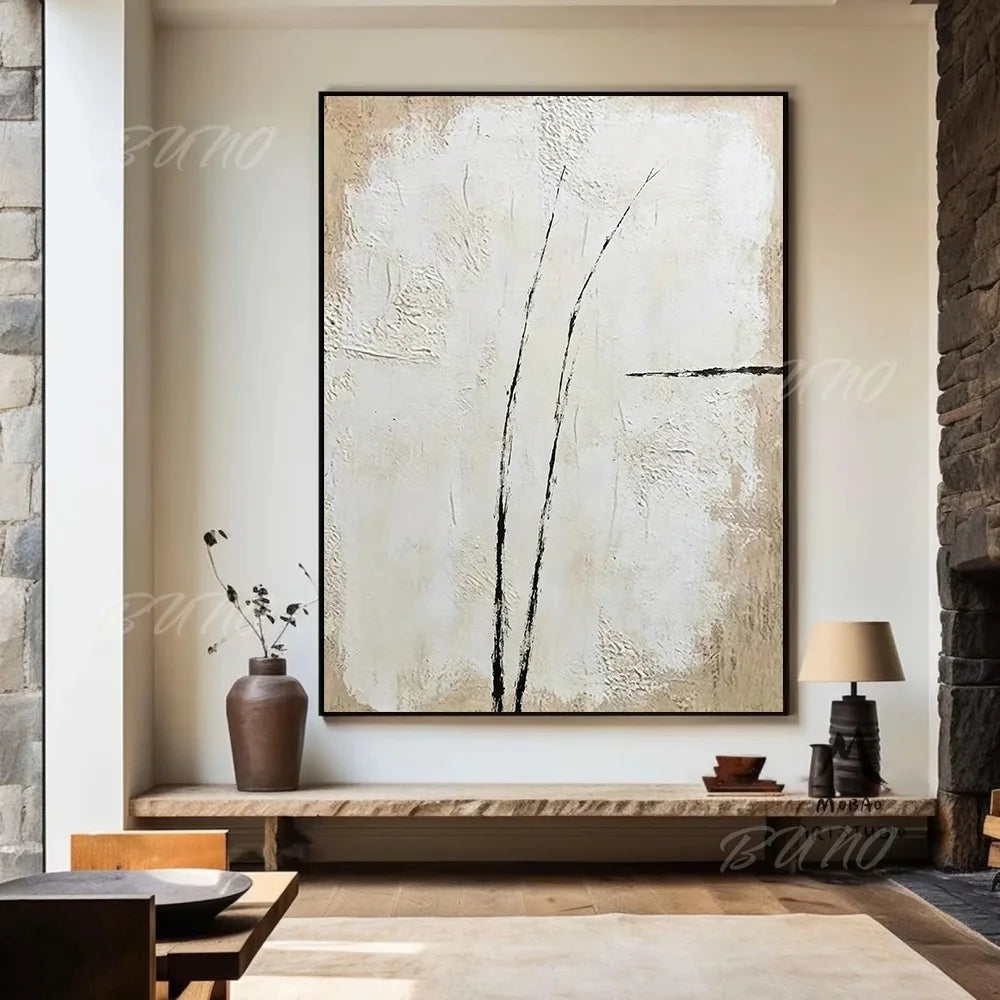 Neutral Wabi Sabi Canvas Art