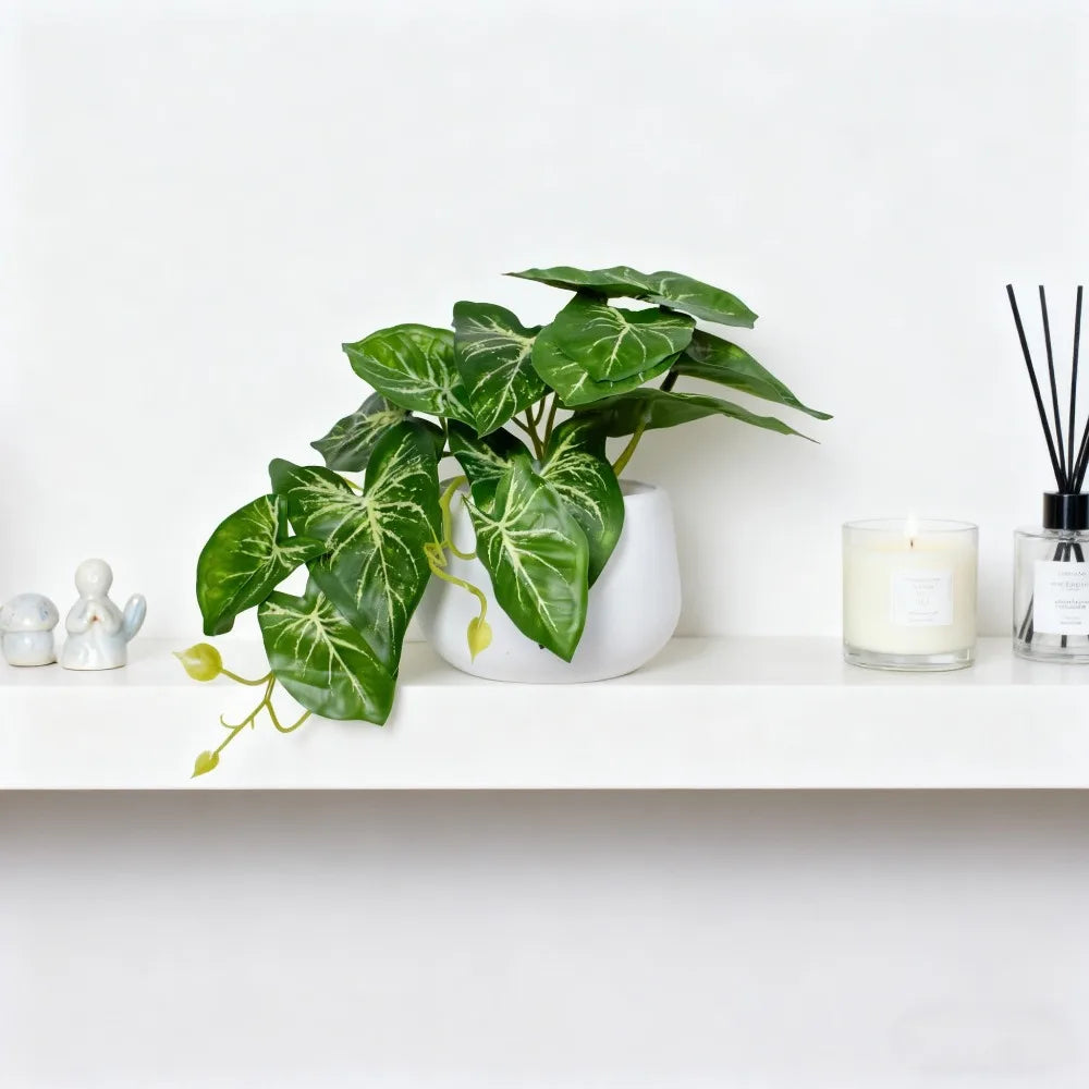 Artificial Foliage Plant Pot Bonsai