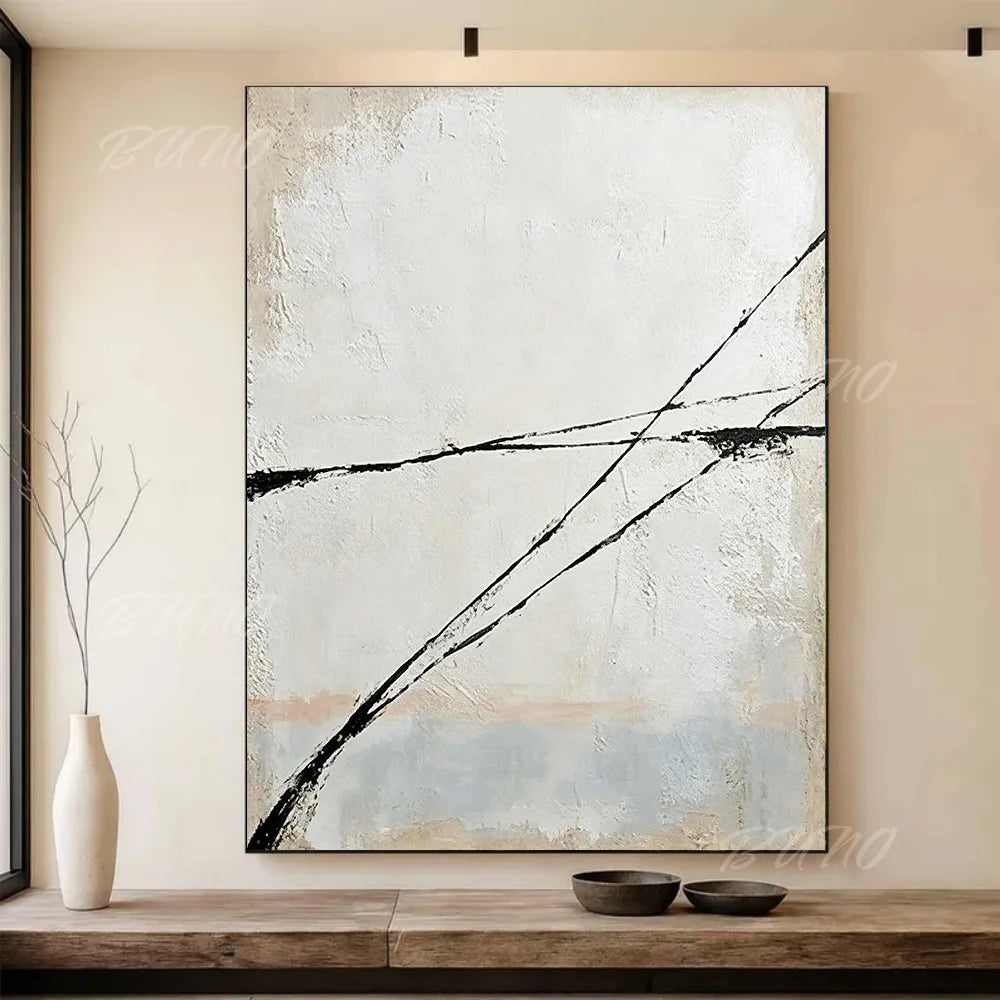 Neutral Wabi Sabi Canvas Art
