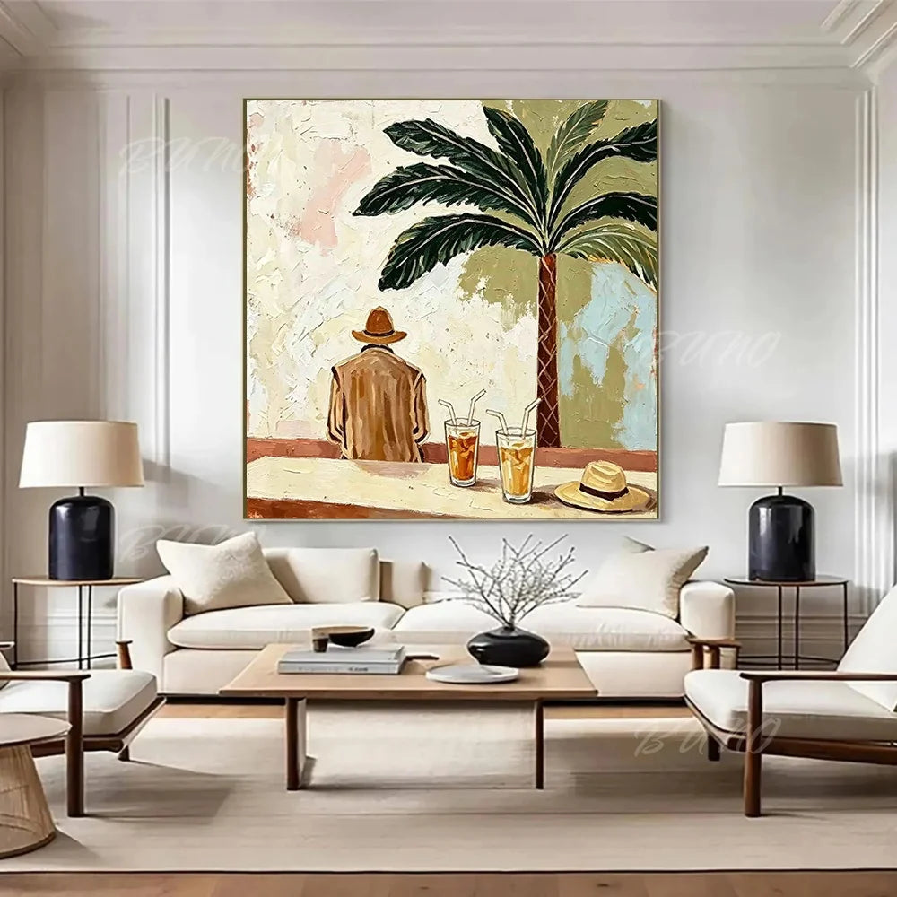 Modern Lady Figure Painting