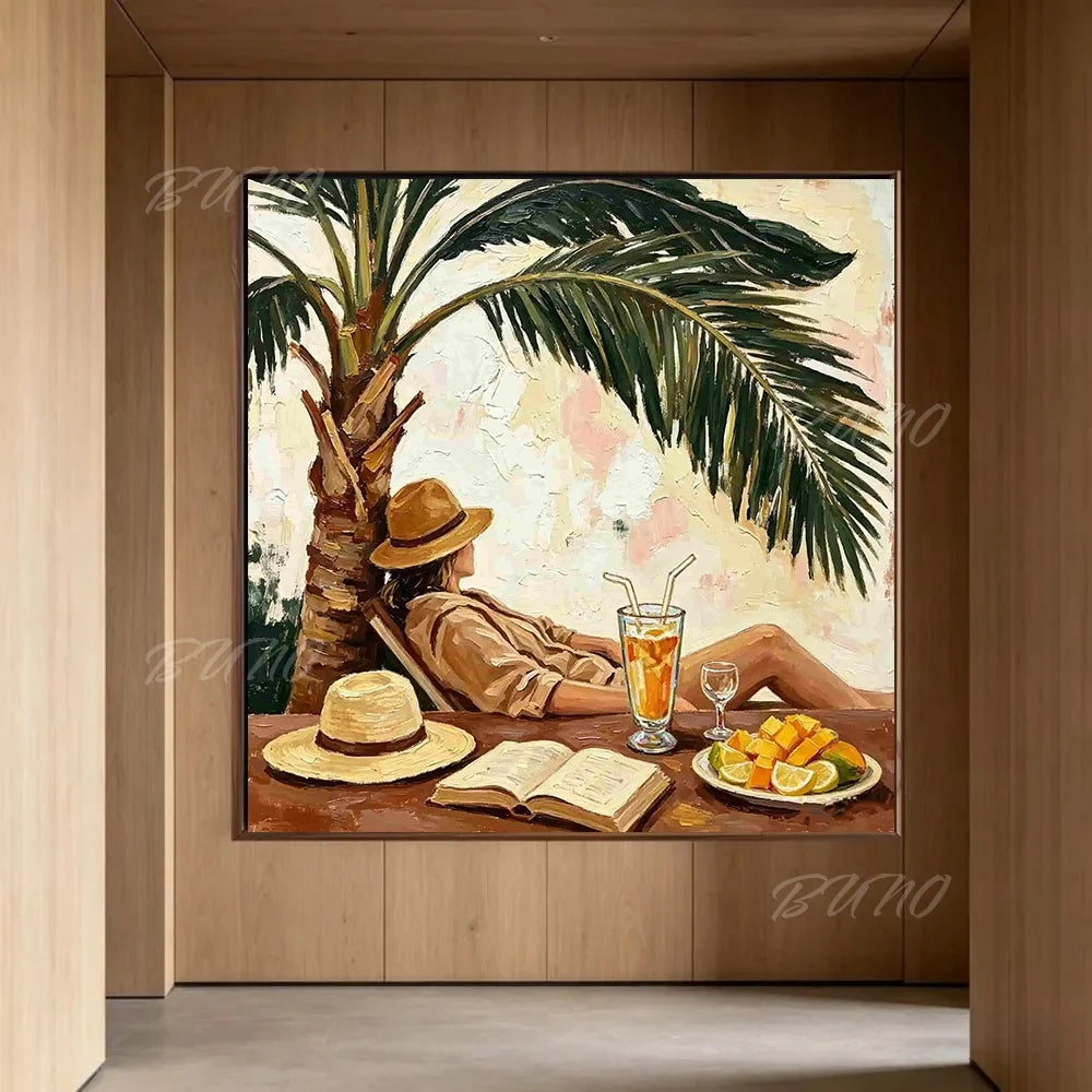 Modern Lady Figure Painting