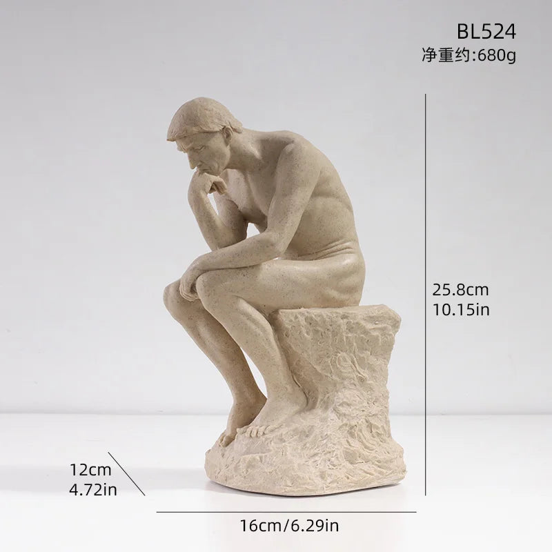 Thinker Figurine