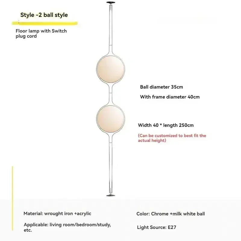 Modern LED Floor Lamp Art