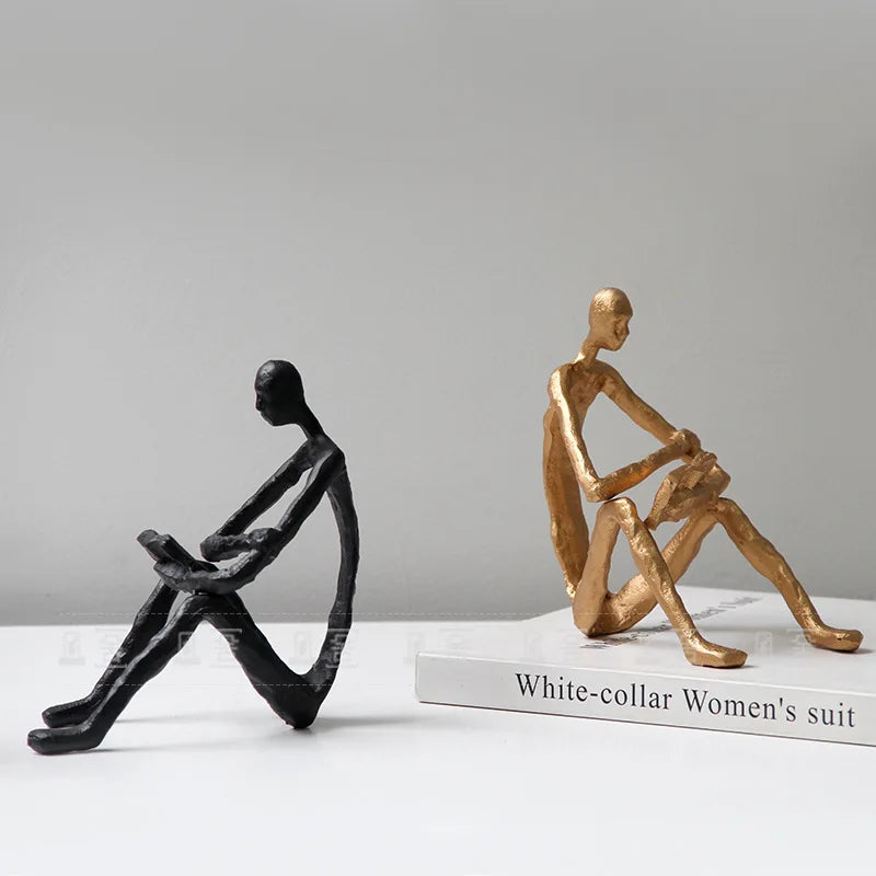 Acrobat Characters Sculpture Ornaments Desk
