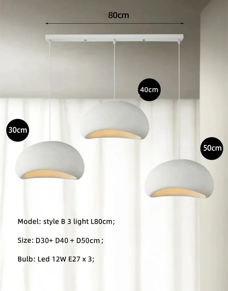 Wabi Sabi LED Chandeliers Modern