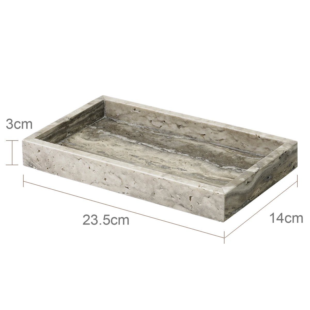 Grigio Travertino Bathroom Accessories Sets