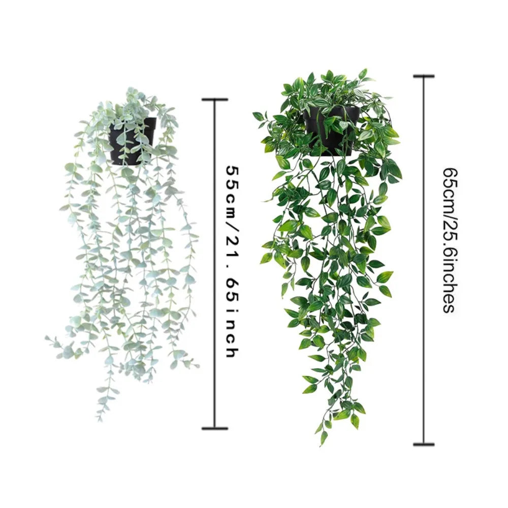 Artificial Hanging Eucalyptus Plants