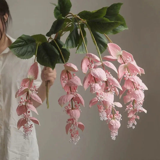 Pink Chinese Dollplant Artificial Flowers