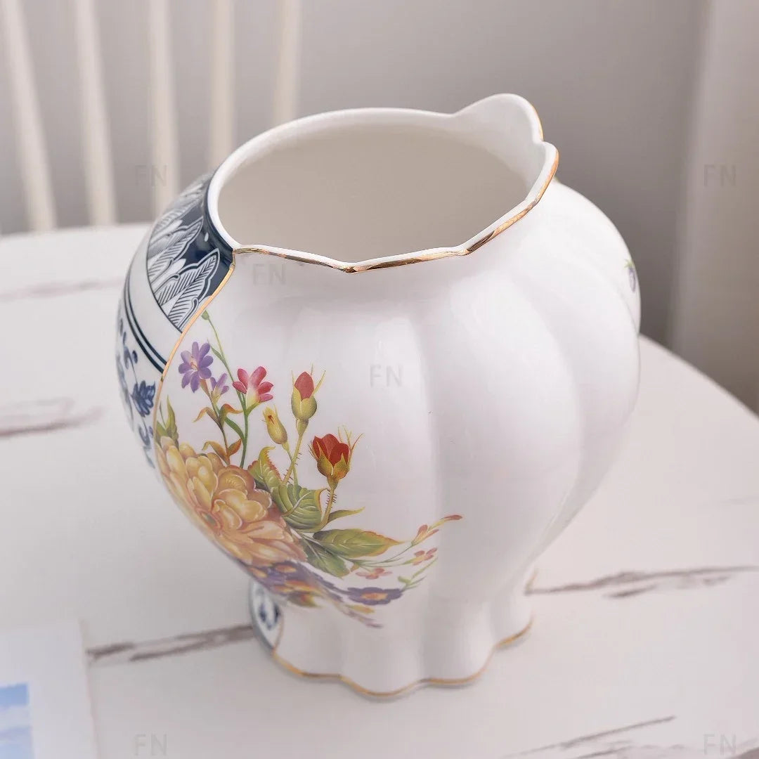 East-West Ceramic Vase
