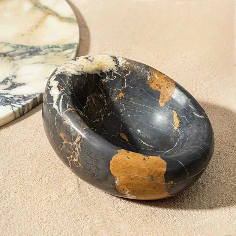 Marble Bird Nest Dish