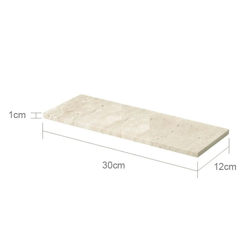 Beige Travertine Bathroom Set Natural
