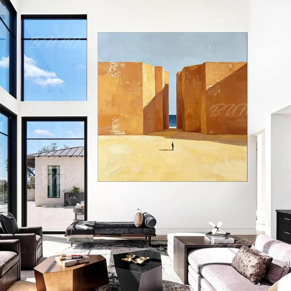 Minimalist Architecture Art