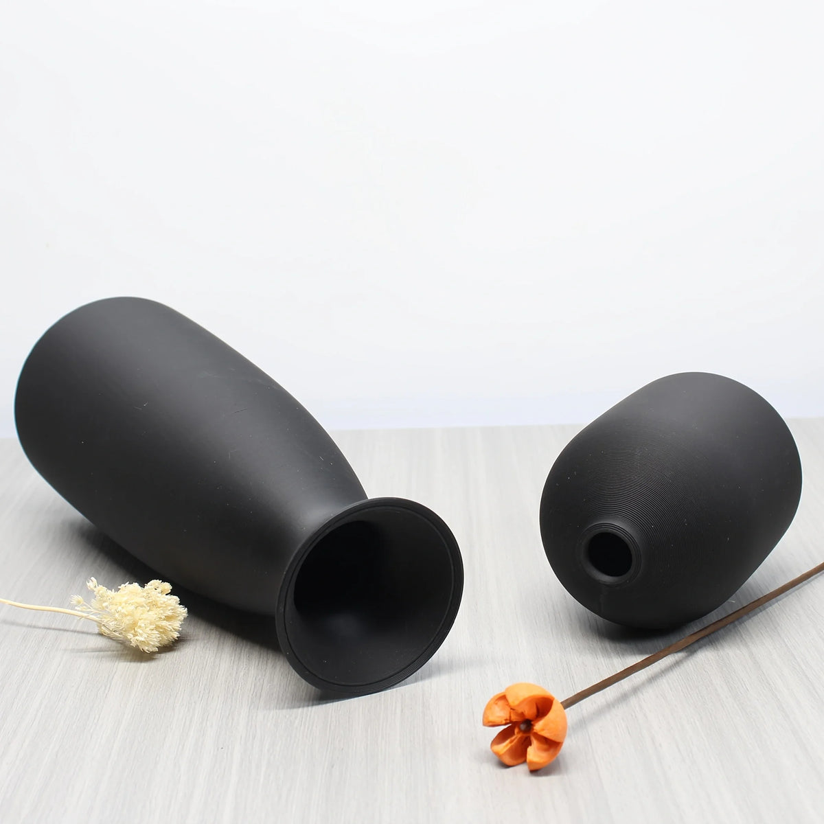 Dried Flower Vase Duo