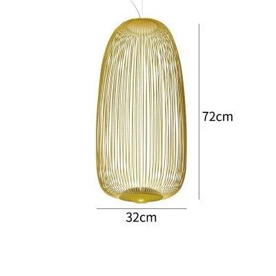 Bird Cage Mesh Pendant