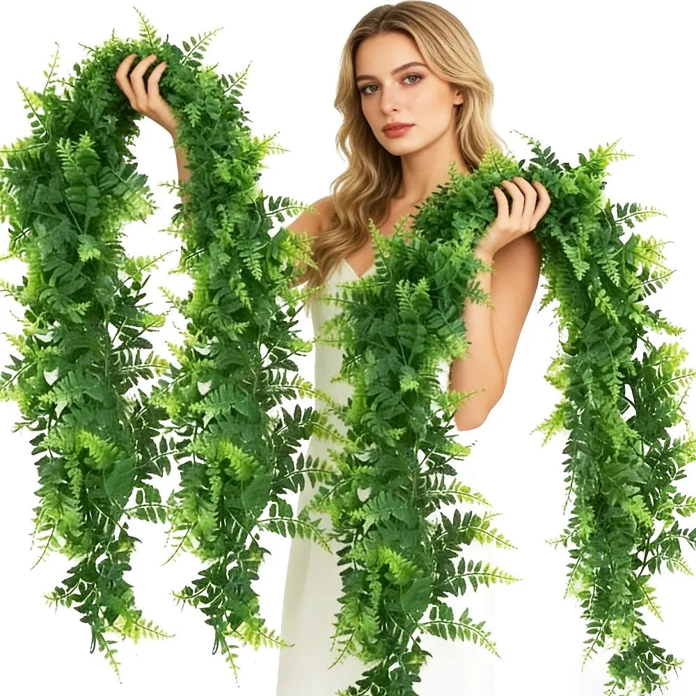 Persian Fern Vine Pair