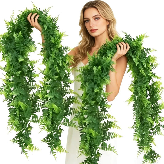 Persian Fern Vine Pair