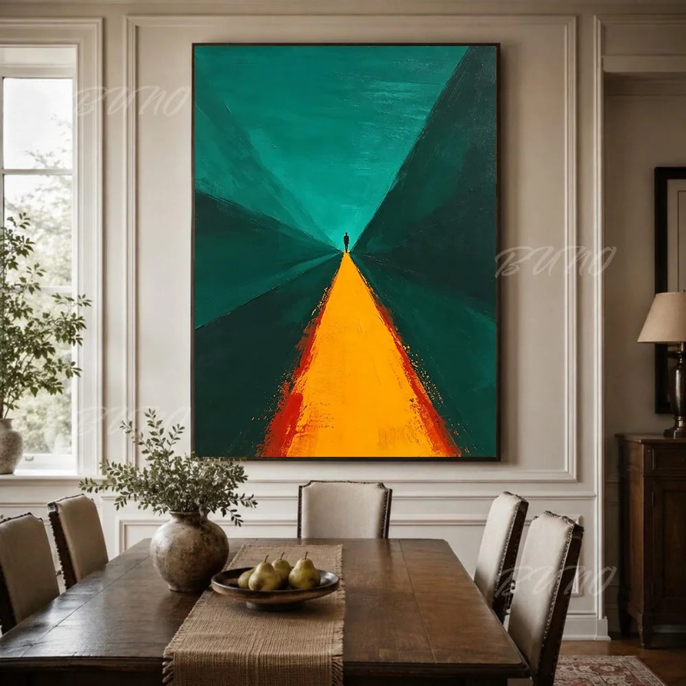 Surreal Minimalist Figure Art