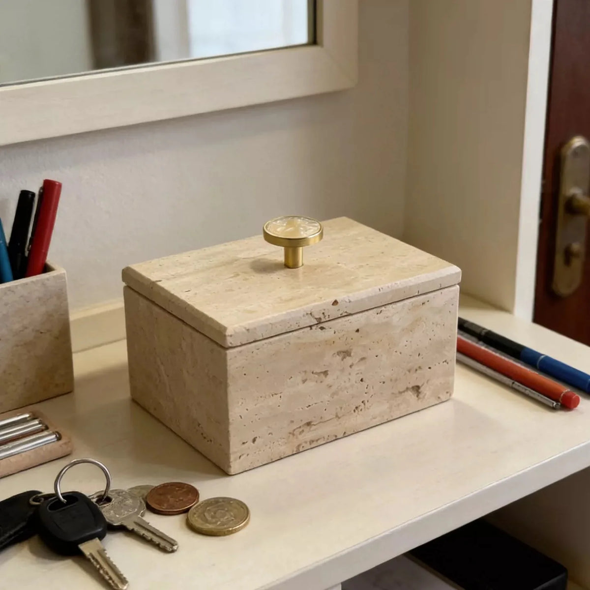 Marble Jewellery Box