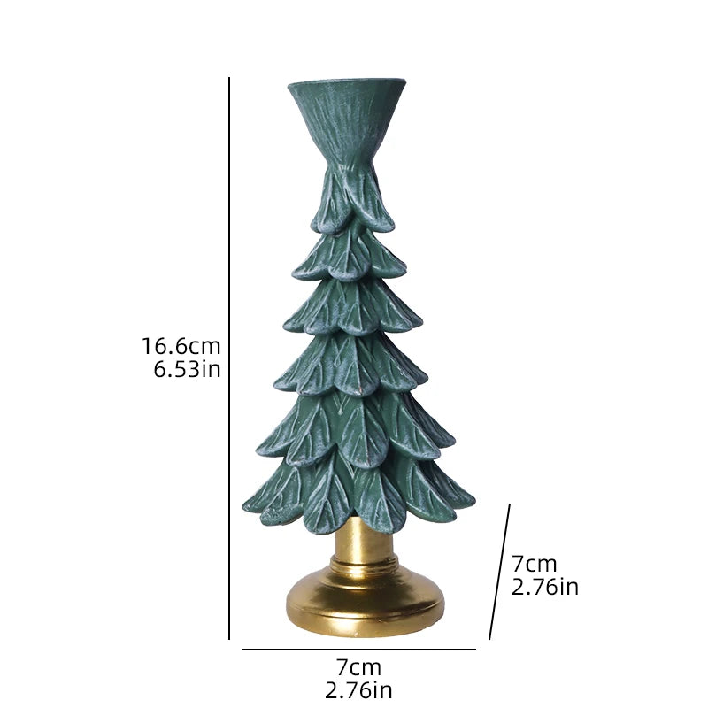 Christmas Tree Candle Holder Holiday
