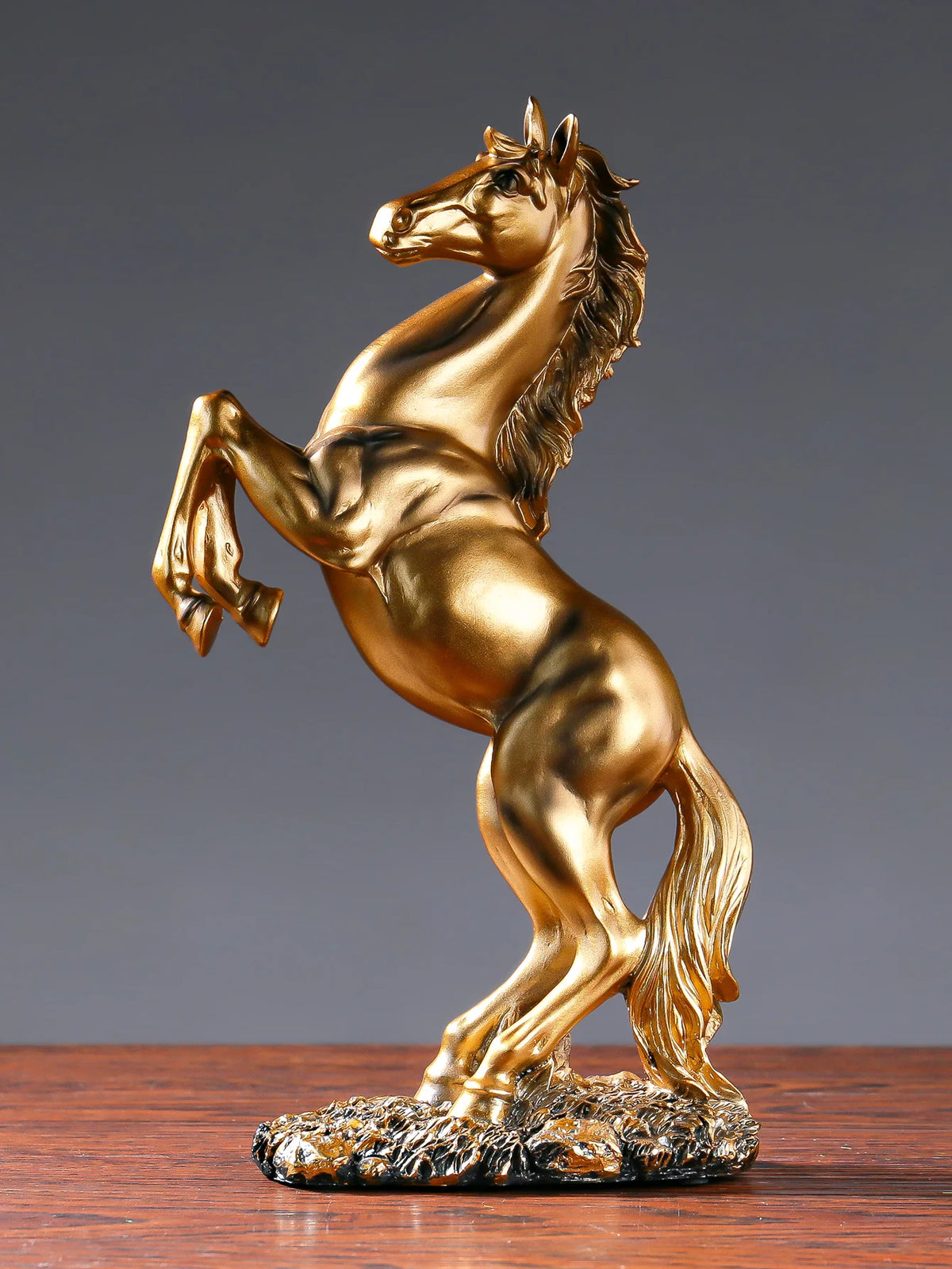 Victory Horse Resin Statue