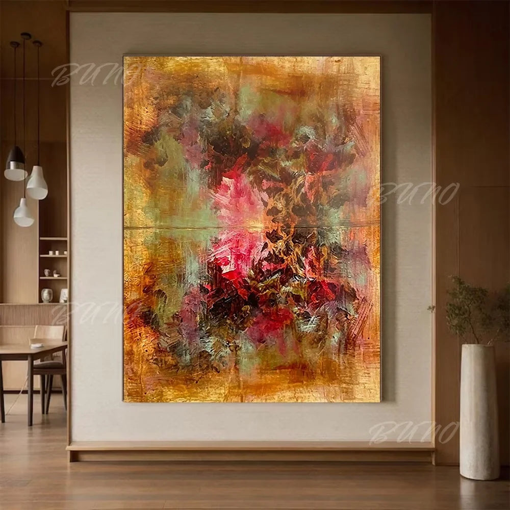 Impressionist Flowers Painting