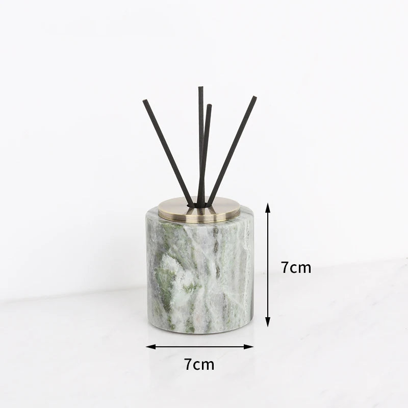 Emerald Green Natural Marble Bathroom Set
