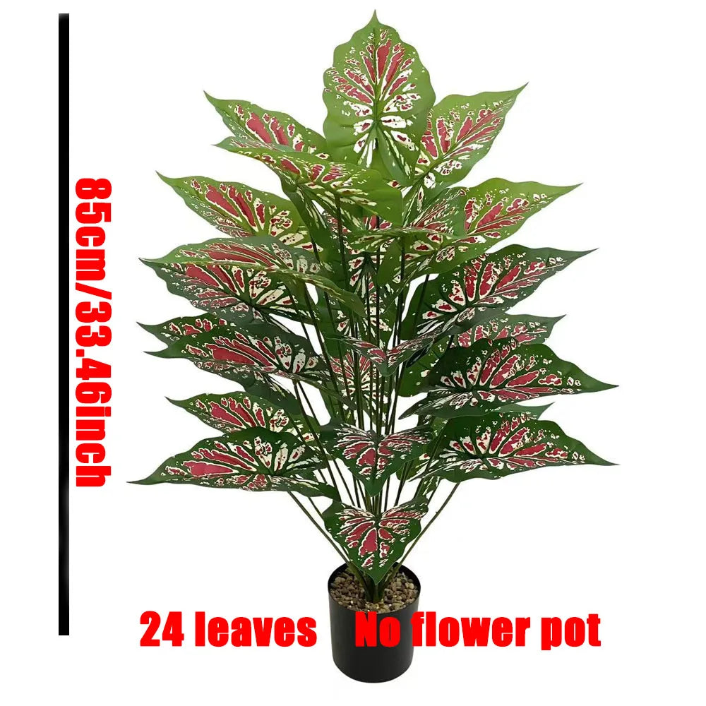 Leaves Artificial Green Fairy Taro
