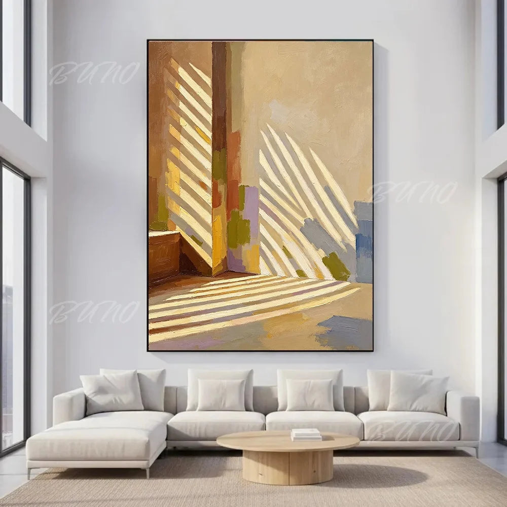 Sunlight Shadow Interior Art