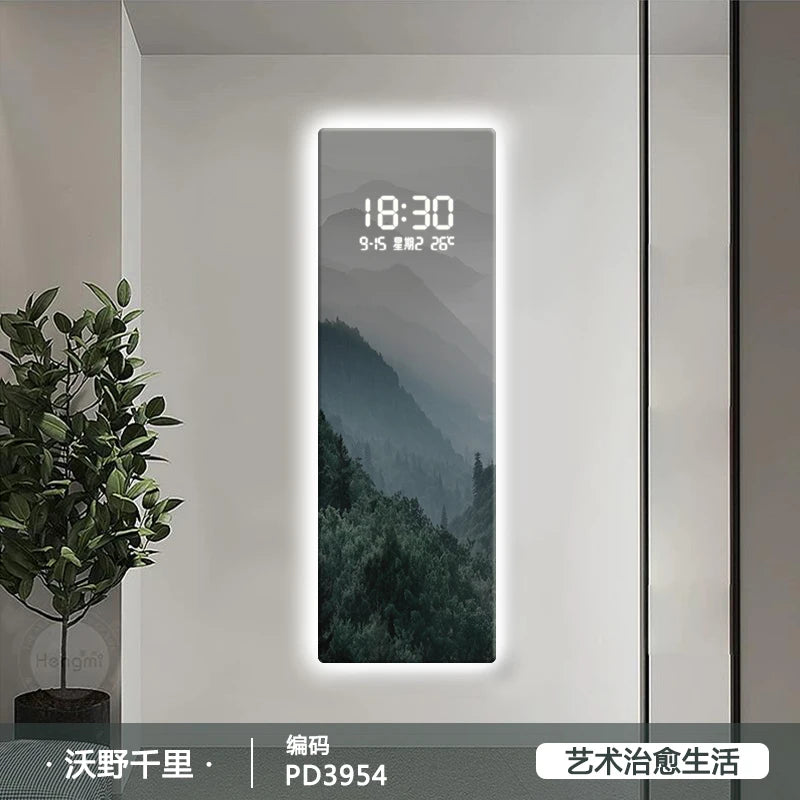 Landscape Clock Mural