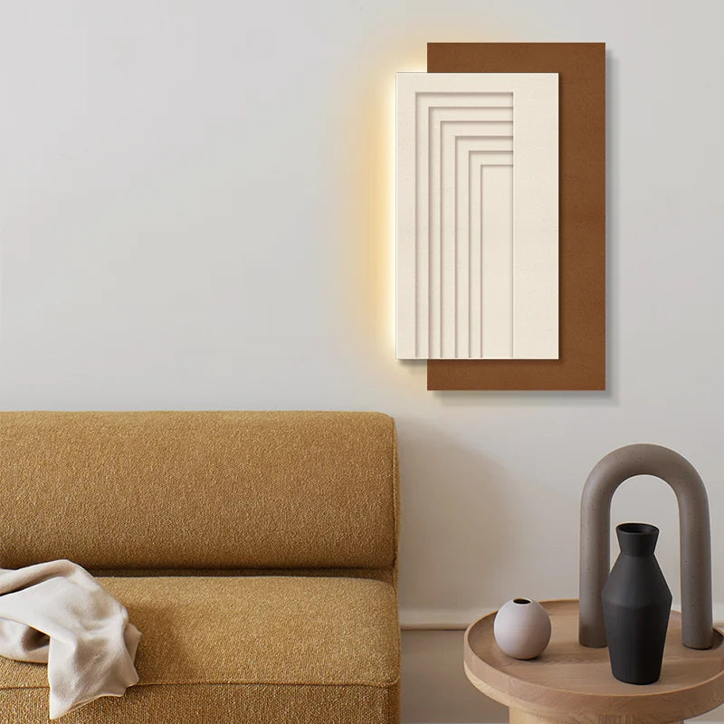 Abstract Porch Mural Light