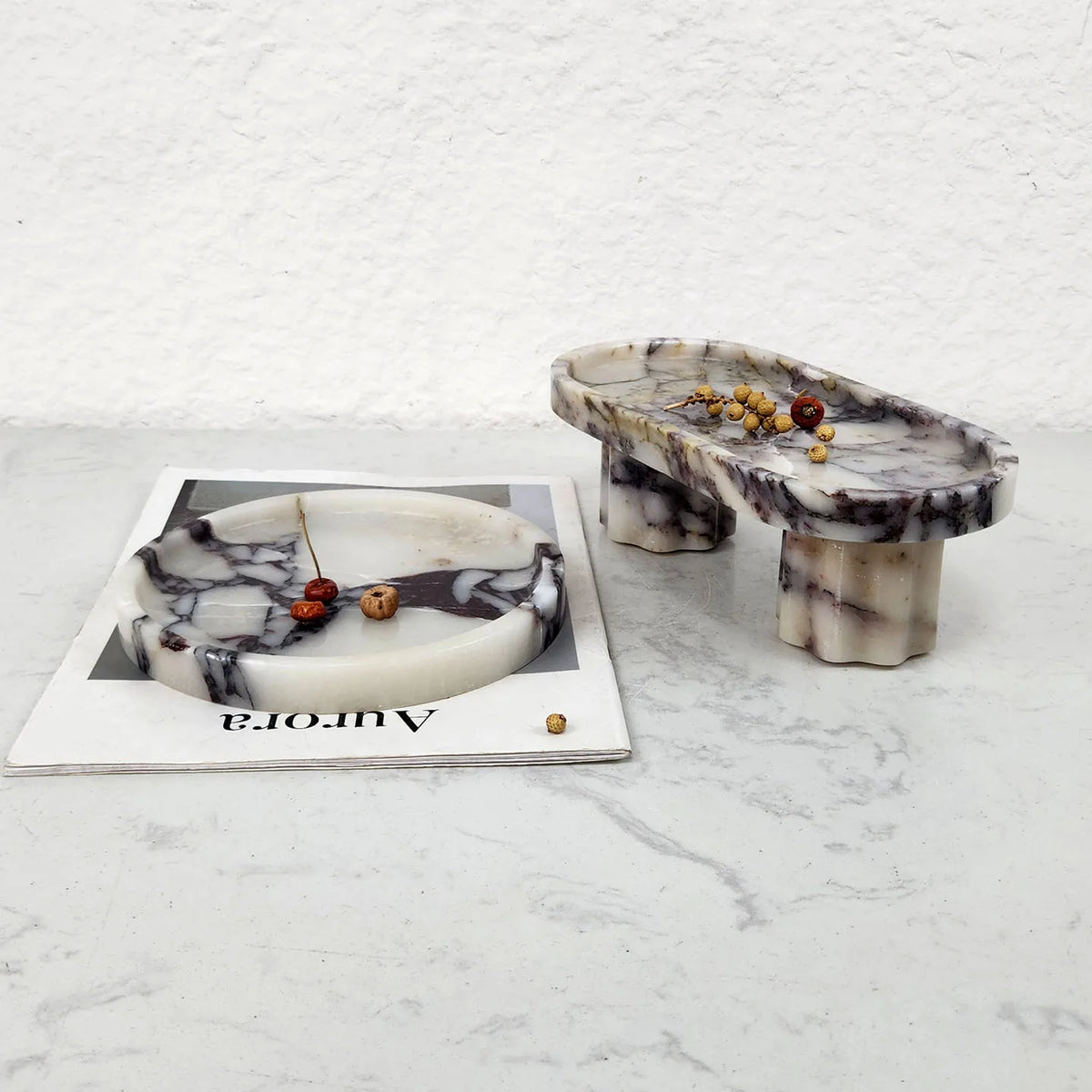 Marble Snack Bowl