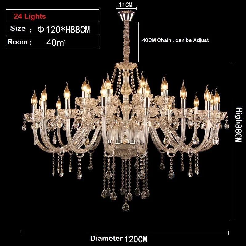 Staircase Tiered Chandelier