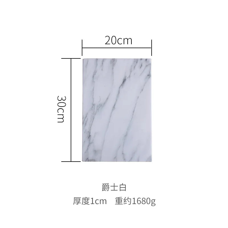 Nordic Marble Rectangular Tray