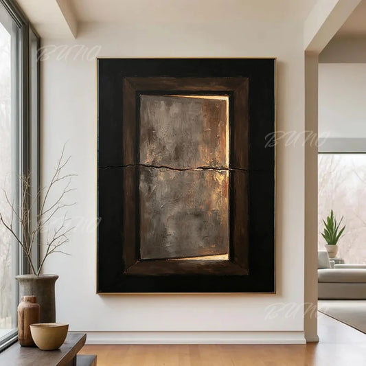 Minimalist Black Canvas Art
