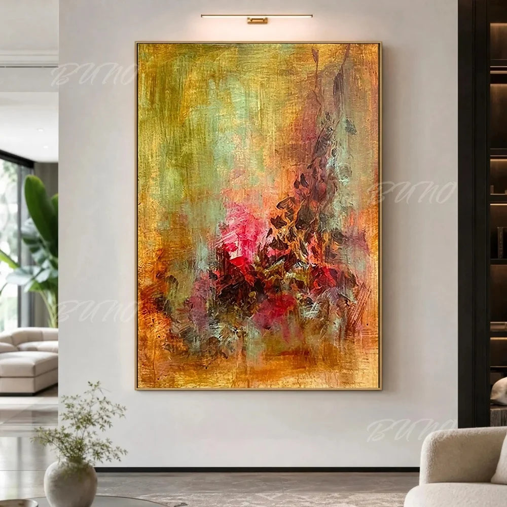 Impressionist Flowers Painting
