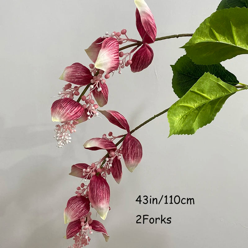 Pink Chinese Dollplant Artificial Flowers