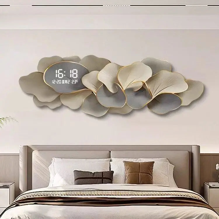 Electronic Clock Mural