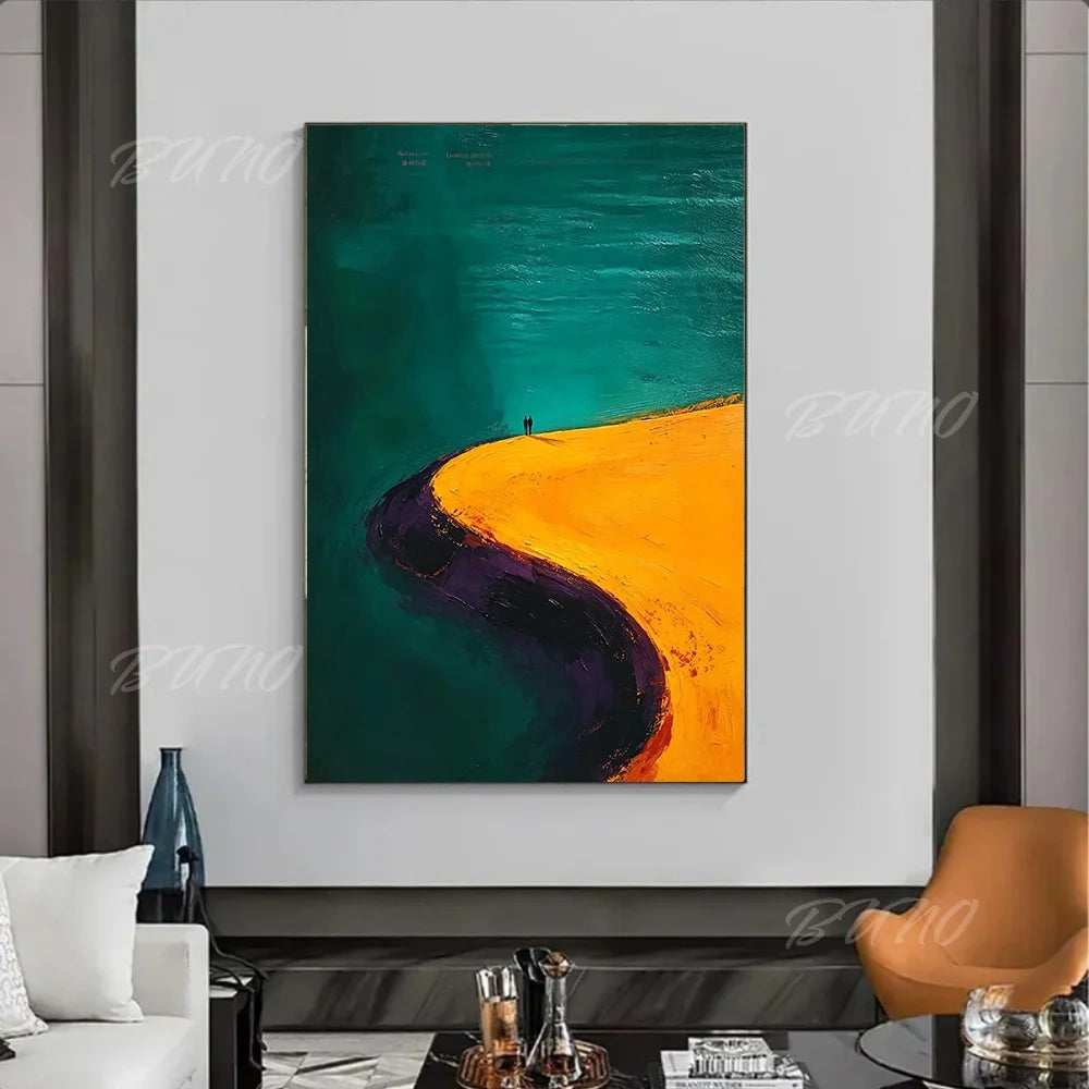Surreal Minimalist Figure Art