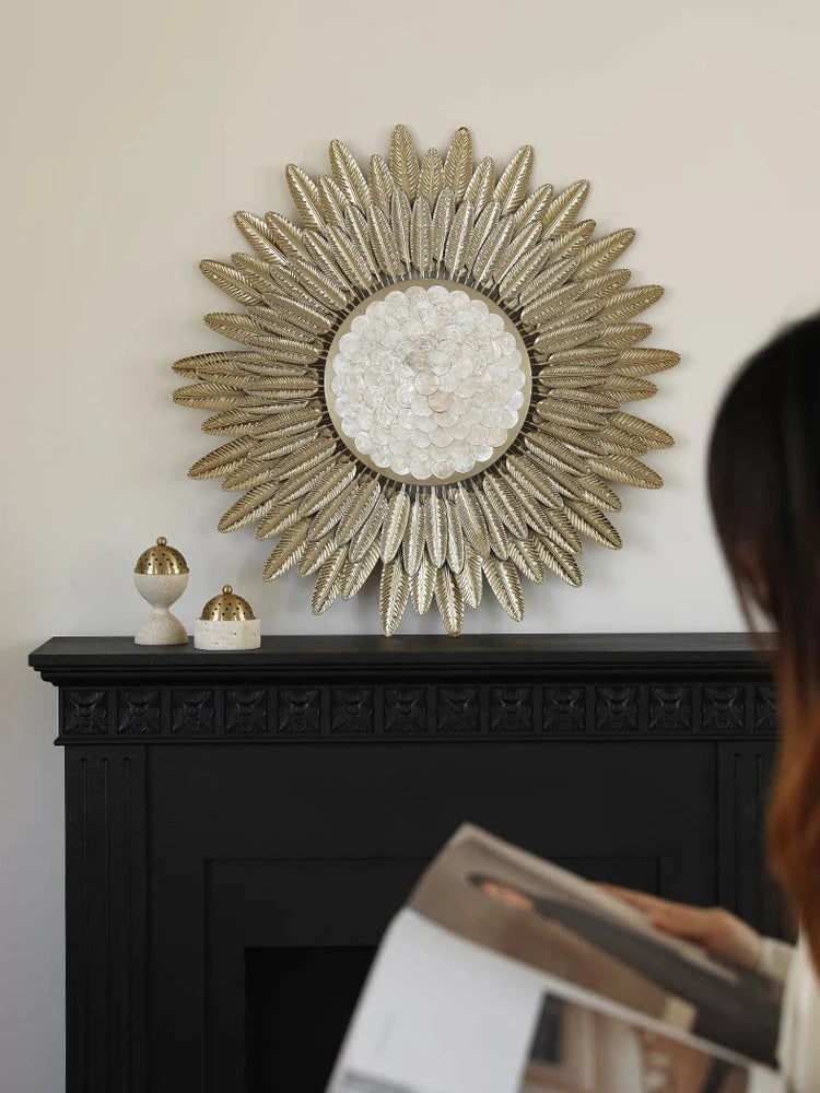 Pearl Inlay Wall Medallion
