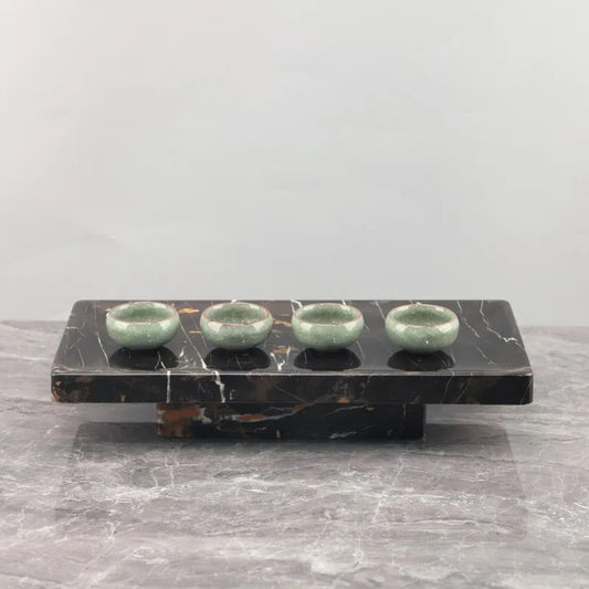 Marble Rectangular Tea Tray