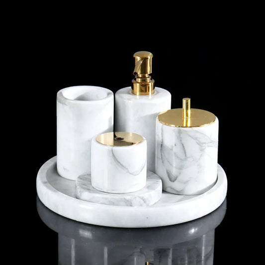 Marble Lotion Bottle Set