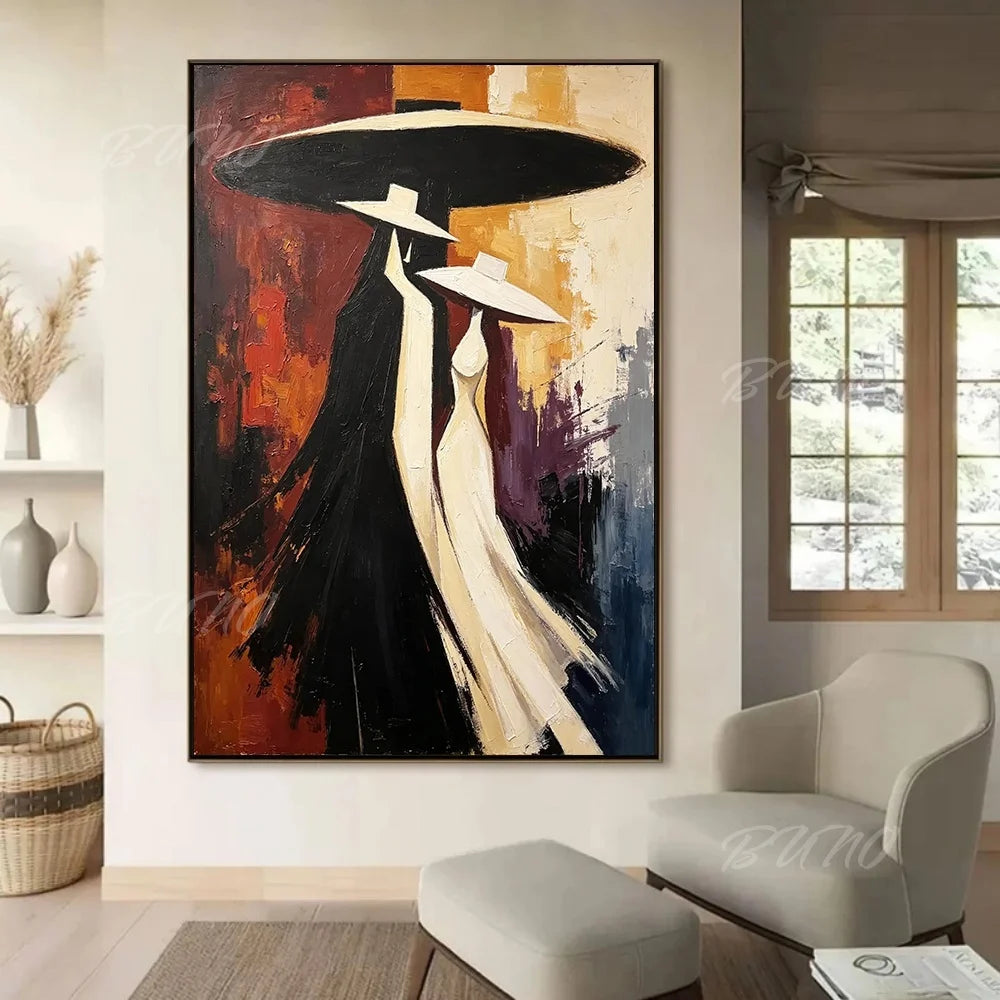 Chic Lady Palette Painting