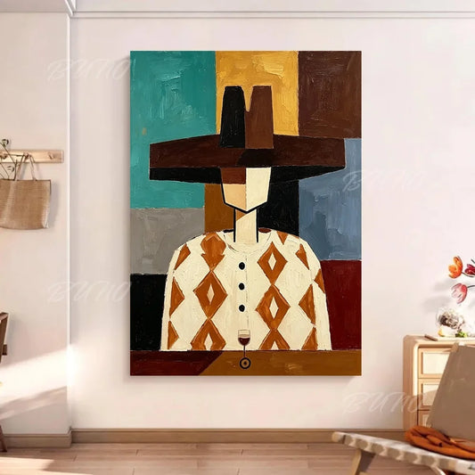 Boho Textured Canvas Art