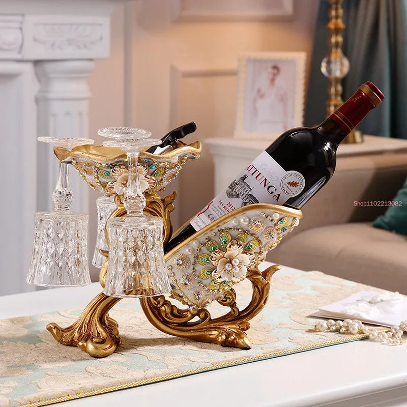 European Style Red Wine Holder