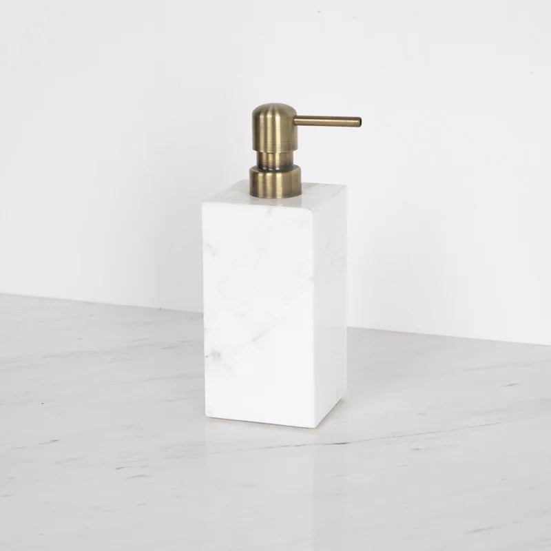 Square Marble Soap Dispenser