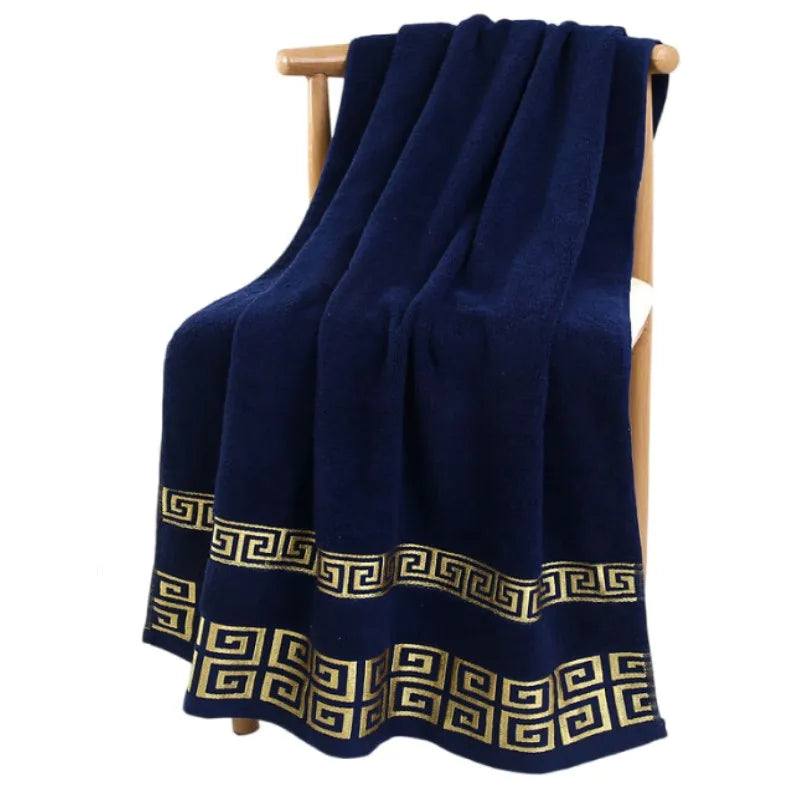 Oversized Bath Towel 140x70cm Black