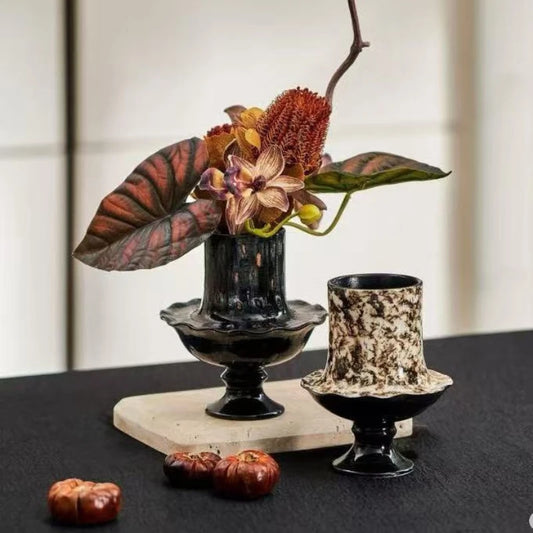 Textured Resin Vase