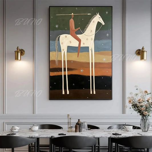 Vintage Bohemian Painting