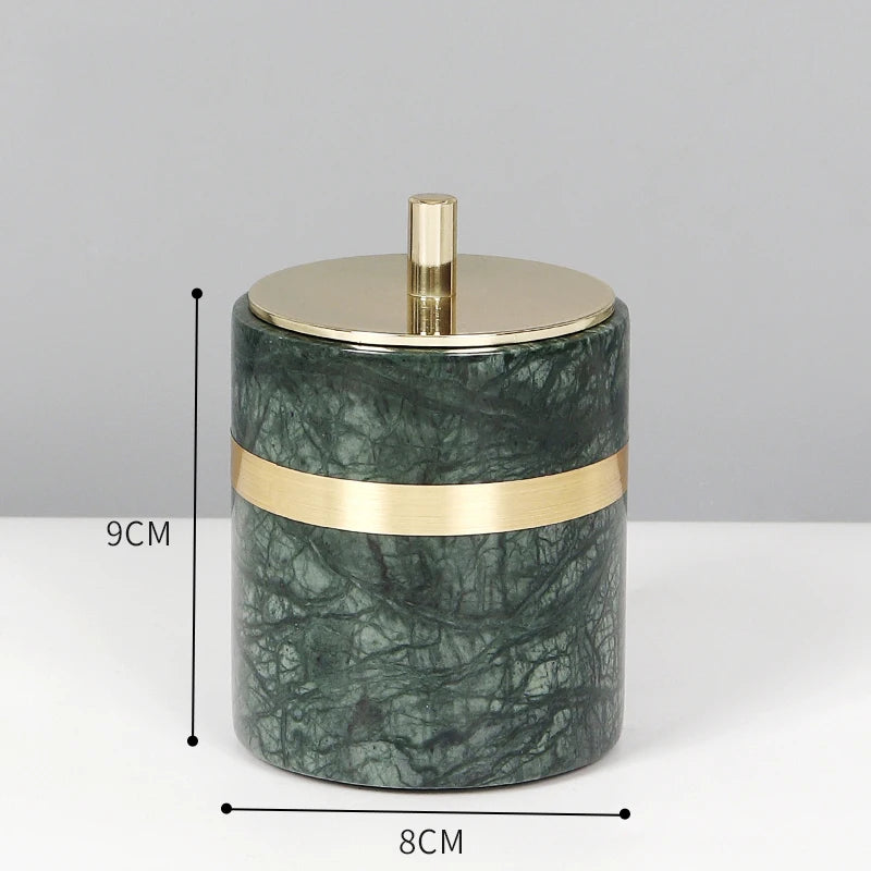 Indian Green Natural Marble Bathroom Set
