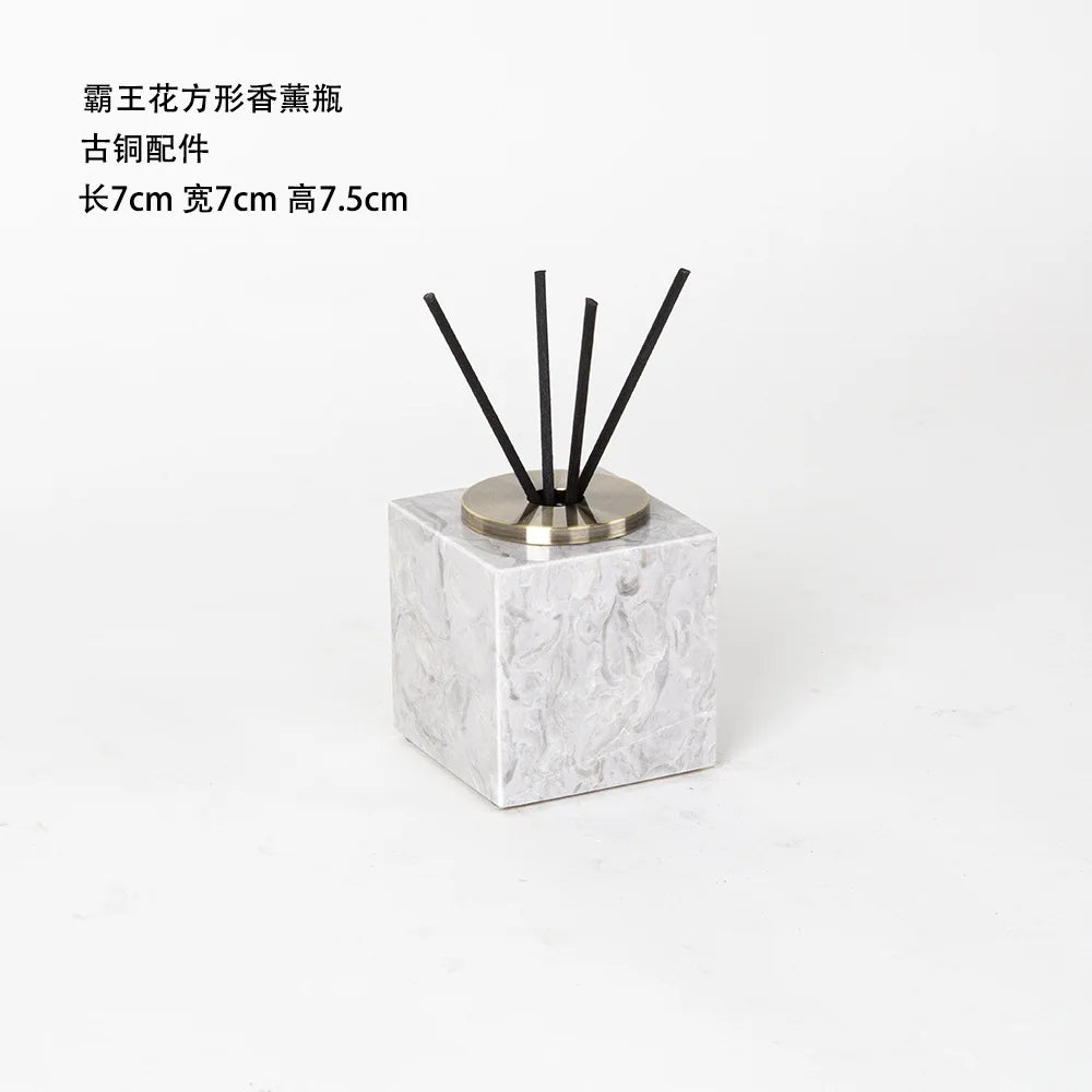 Pitaya Flower Marble Vanity Set